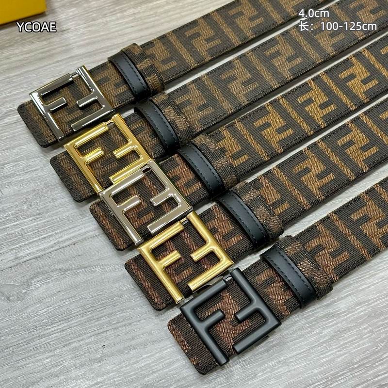 Fendi belt 40mmX100-125cm 8L12